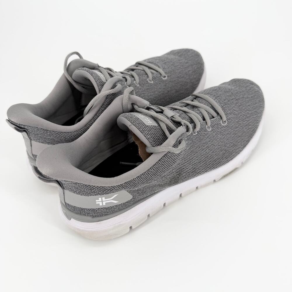 KURU FLEX Via Men’s Athletic Sneakers – Grey Knit – Size 11M Orthopedic Support - Picture 2 of 10